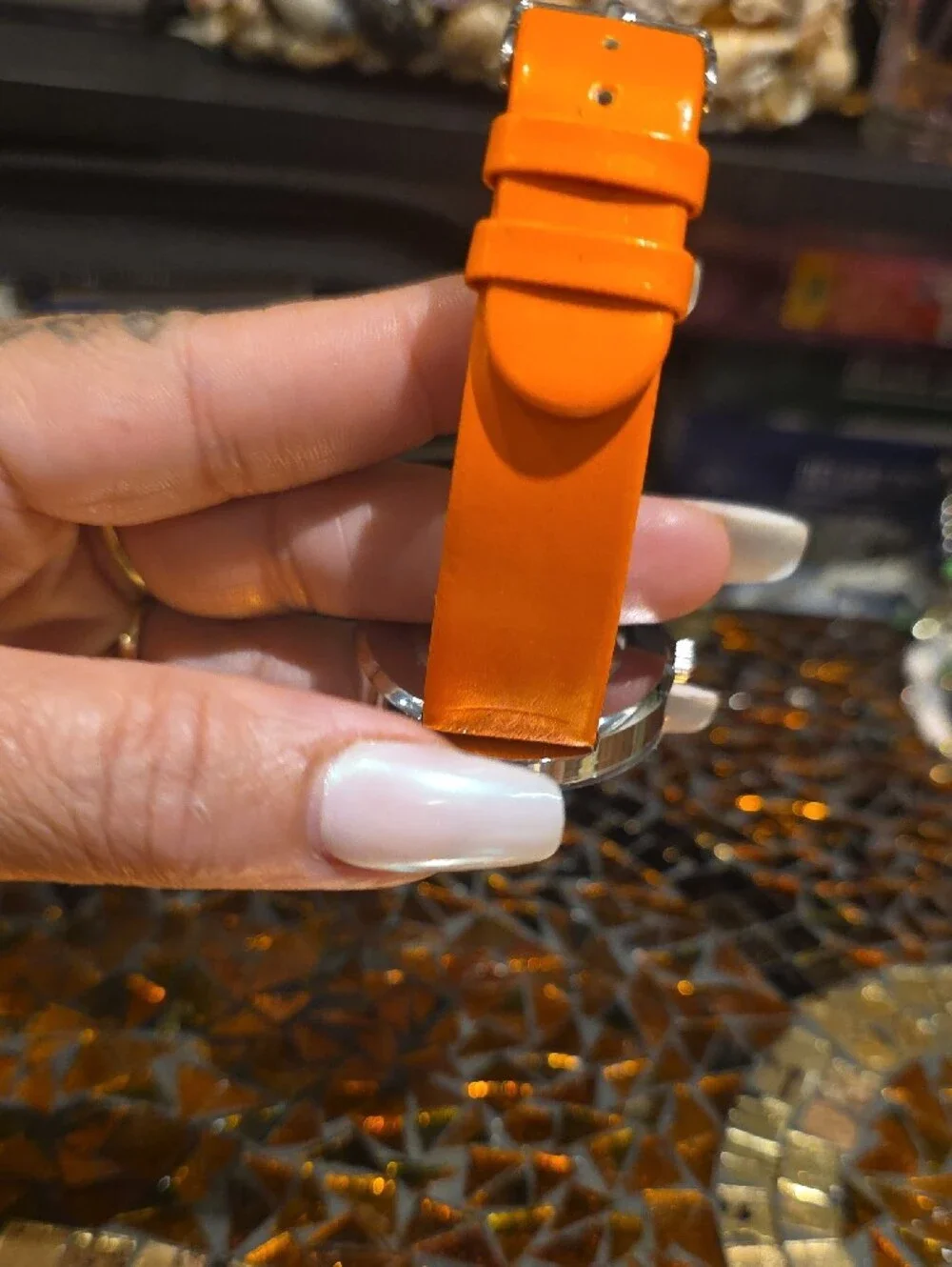 Orange Crayo Watch New Battery